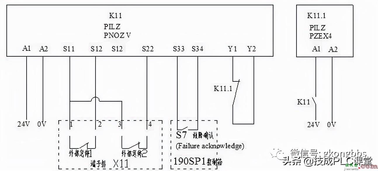 安全继电器工作原理、接线图、使用方法图解  第5张