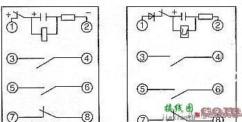8脚继电器接线图  第1张