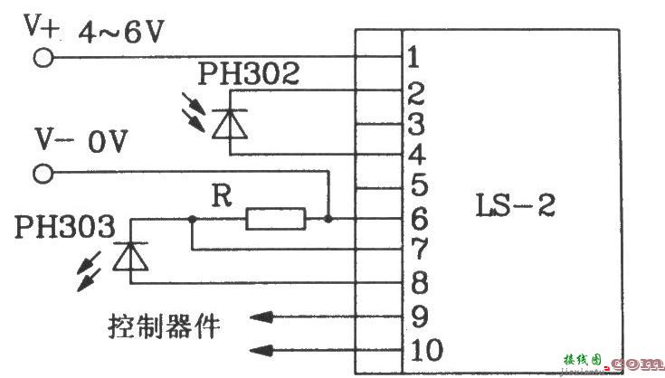 遥控电路图（照明灯多路红外遥控电路/红外遥控开关电路/航模遥控开关电路）  第2张