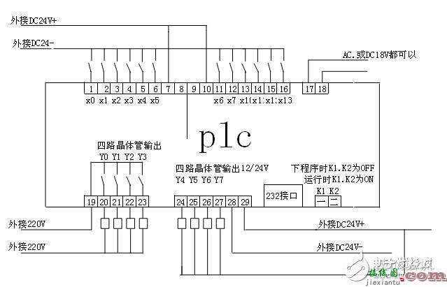 PLC、变频器接线图大全  第7张