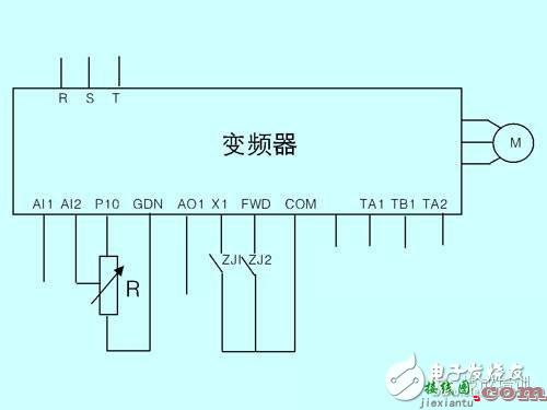 PLC、变频器接线图大全  第11张