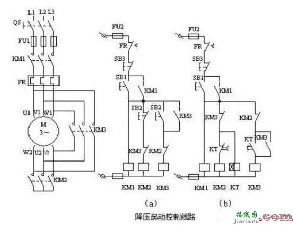 电动机控制电路图原理讲解（定时自动循环电路/降压起动控制电路/多地控制电路）  第2张