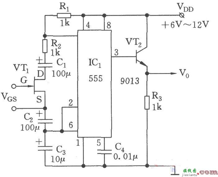 基于555组成的压控振荡器电路  第1张