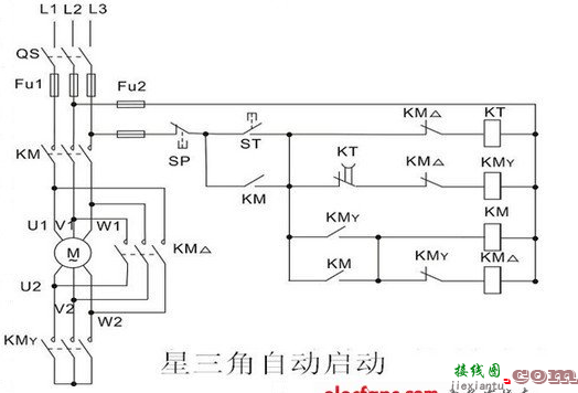 星三角变换原理 星三角变换电路图  第2张