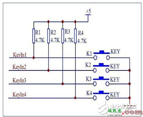 单片机按键复位电路原理和电路图解析  第2张