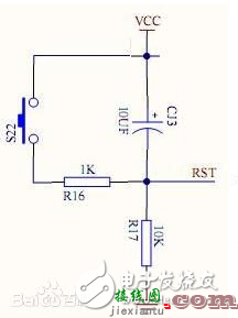 单片机按键复位电路原理和电路图解析  第6张