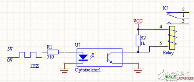 光耦驱动继电器电路图大全（光电耦合器/ULN2803/开关电路）  第6张