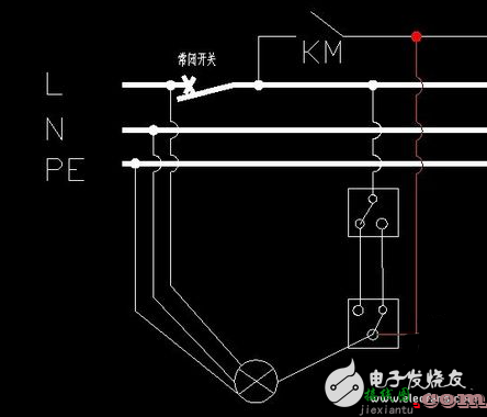 楼梯开关双控电路图大全（七款楼梯开关双控电路设计原理图详解）  第3张