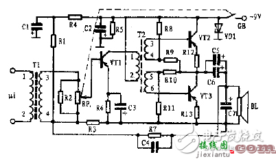 音频信号放大器电路图大全（十款经典的音频信号放大器电路原理图详解）  第1张