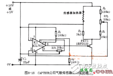 气敏传感器电路图大全（六款气敏传感器电路设计原理图详解）  第3张