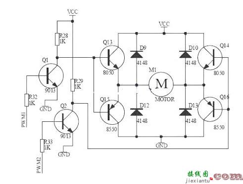 mos管h桥电机驱动电路图  第8张