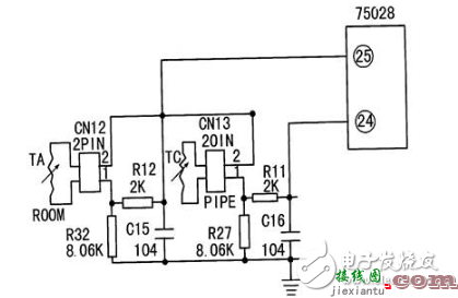 空调温度检测电路图大全（中央空调/传感器温度检测电路详解）  第4张