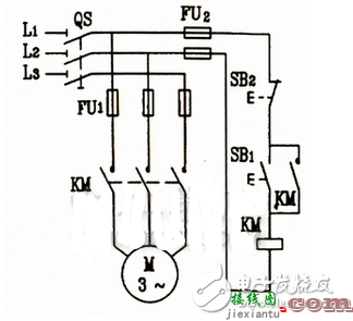 电动机点动控制电路图大全（六款按钮控制的电动机点动控制电路详解）  第4张