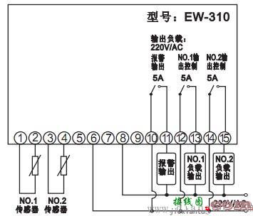 温度控制器接线方法_温度控制器接线图  第1张