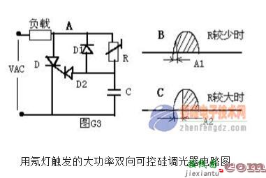 双向可控硅调光电路图大全（四款模拟电路设计原理图详解）  第5张