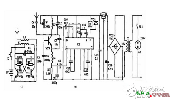 无线遥控开关电路图大全(六款电路图介绍）  第5张