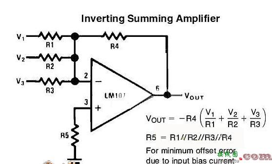 反相加法器电路与原理  第6张