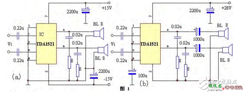 最简单的12v功放电路图（四种功放电路图详解）  第3张