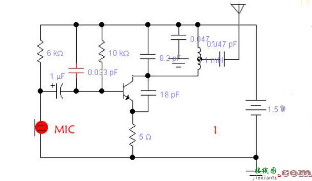 1.5v电池无线话筒制作（六款无线话筒电路图制作）  第2张