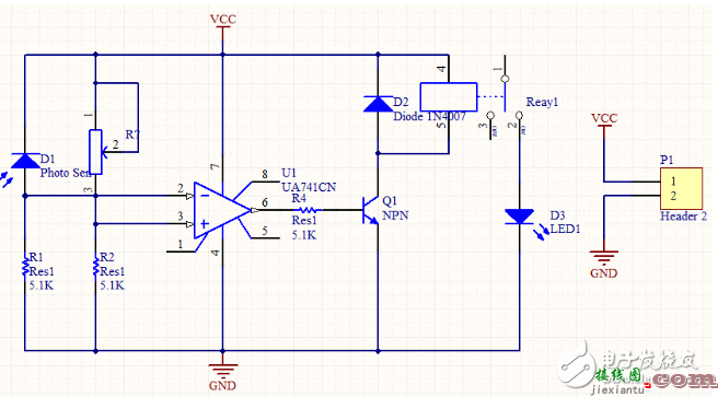 自制5v光控开关原理图（四款模拟电路设计原理图详解）  第3张
