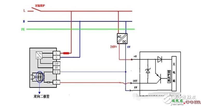 光电开关接线实物图_光电开关接线方法  第1张