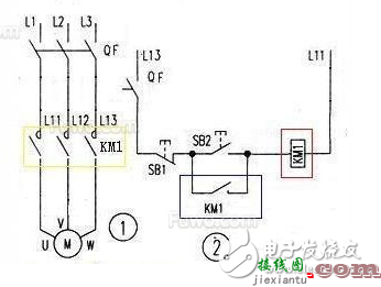 5线光电开关与接触器接线图  第3张