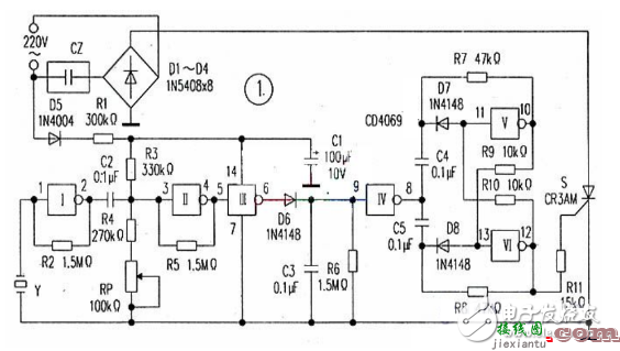 CD4069声控电源插座制作  第1张