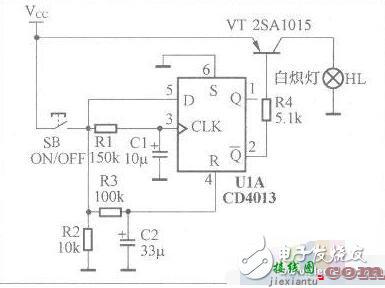 基于CD4013实现的一按键双功能电路详解  第1张