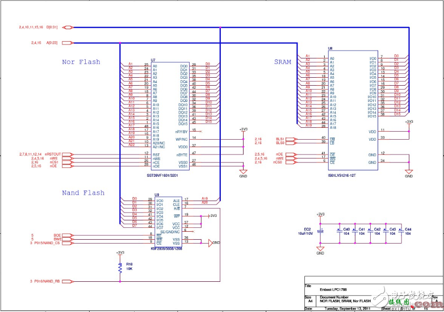 lpc1788开发板原理图  第6张