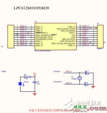 LPC800最小系统电路图  第3张