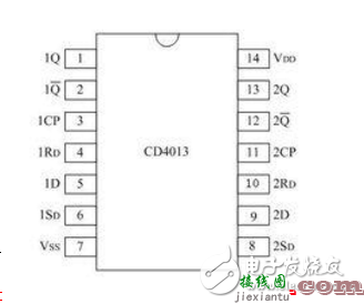 cd4013引脚图及功能  第3张