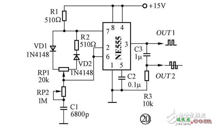 集成555时基电路解析，555时基集成电路与NE555的识别及其应用  第26张