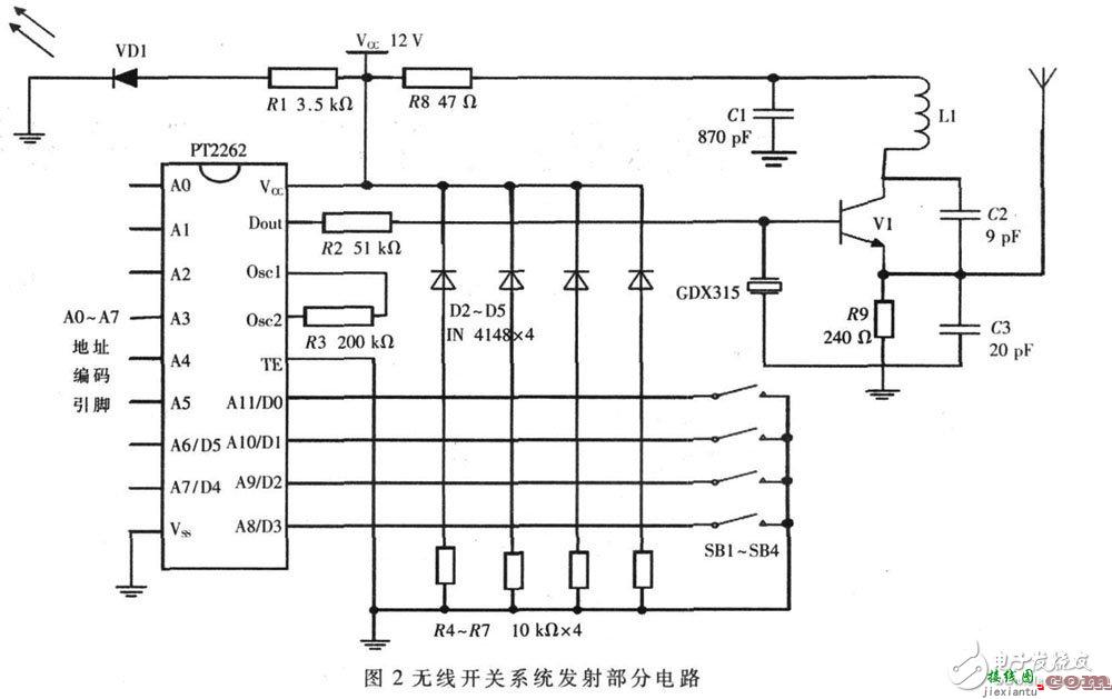 智能家居照明控制开关发射与接收电路模块设计  第1张