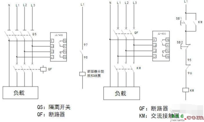 过欠压保护器接线图解  第1张