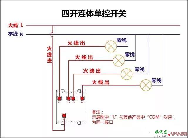 开关接线图断路器、接触器控制回路接线图  第3张