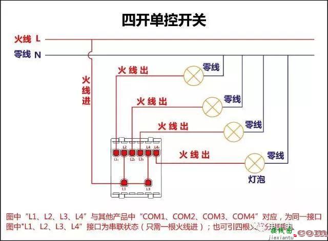 开关接线图断路器、接触器控制回路接线图  第8张