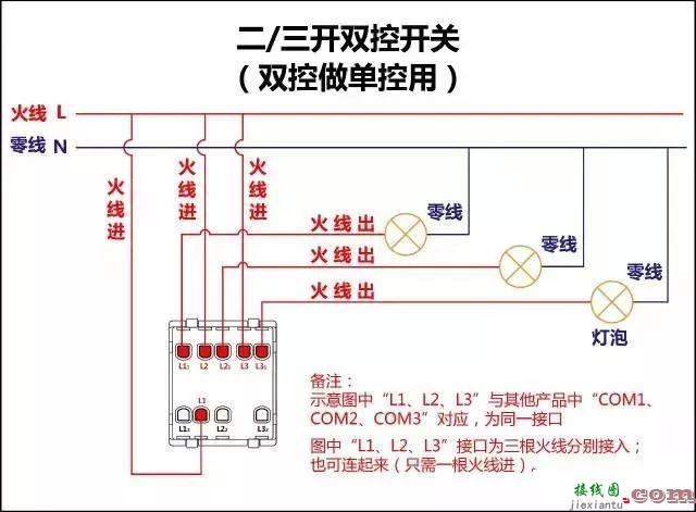 开关接线图断路器、接触器控制回路接线图  第10张