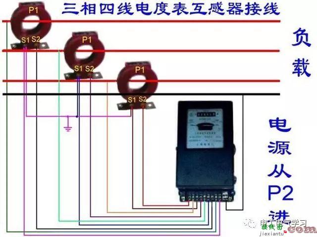 非常完整的开关和电机与断路器电热偶电表的接线图大全  第38张