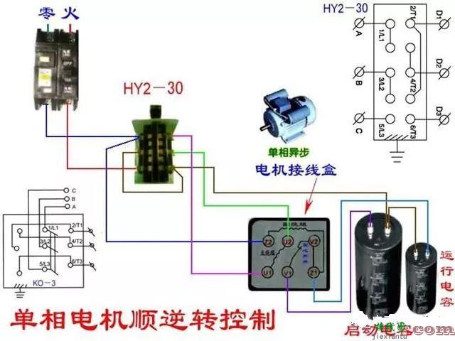 开关接线图断路器、接触器控制回路接线图  第65张