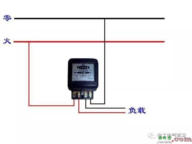 非常完整的开关和电机与断路器电热偶电表的接线图大全  第47张