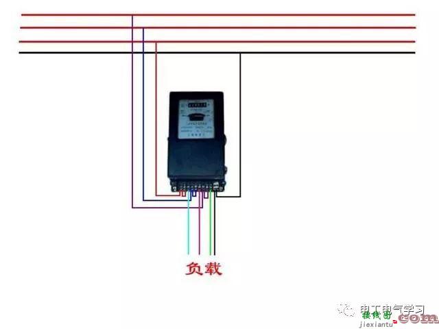 非常完整的开关和电机与断路器电热偶电表的接线图大全  第49张