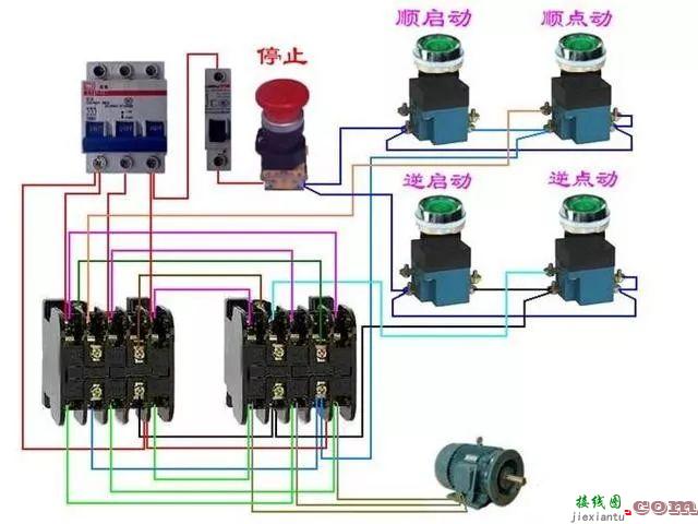 开关接线图断路器、接触器控制回路接线图  第80张