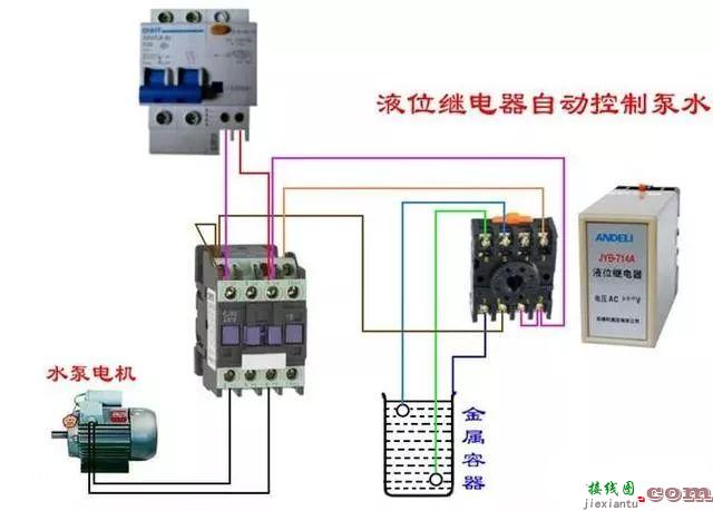 开关接线图断路器、接触器控制回路接线图  第74张