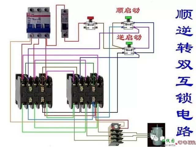 开关接线图断路器、接触器控制回路接线图  第79张