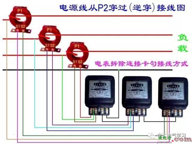 非常完整的开关和电机与断路器电热偶电表的接线图大全  第51张