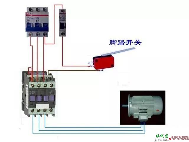 开关接线图断路器、接触器控制回路接线图  第86张