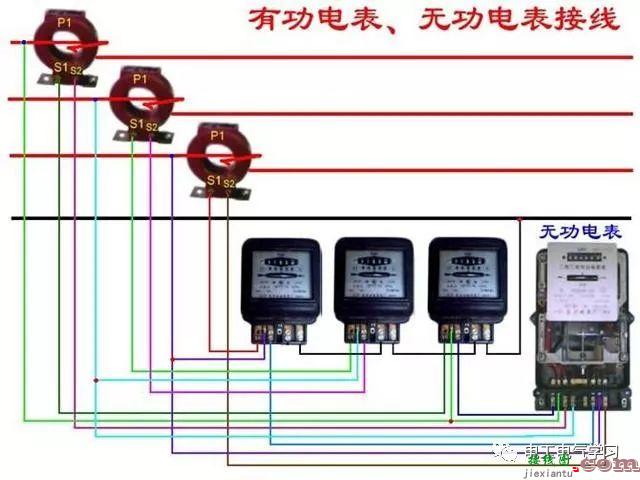 非常完整的开关和电机与断路器电热偶电表的接线图大全  第59张