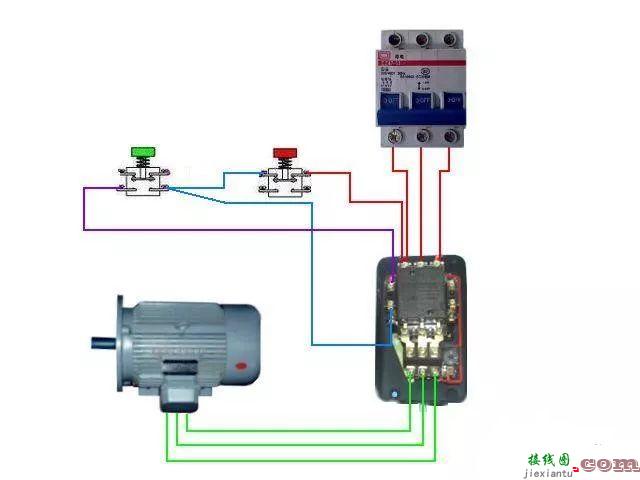 开关接线图断路器、接触器控制回路接线图  第83张