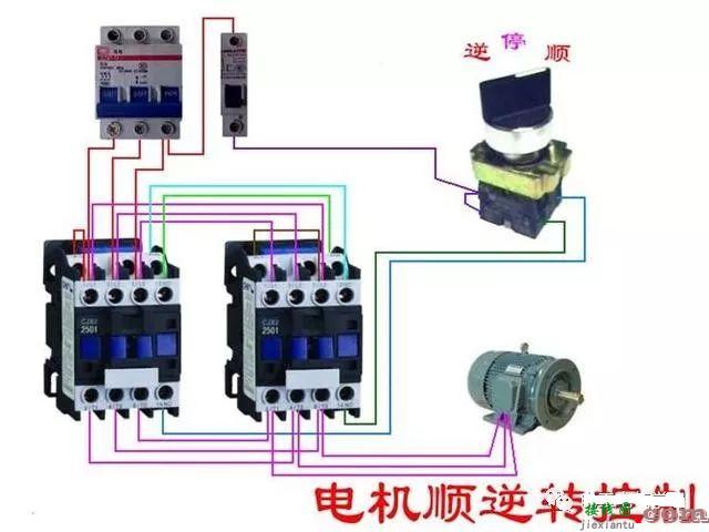 开关接线图断路器、接触器控制回路接线图  第97张