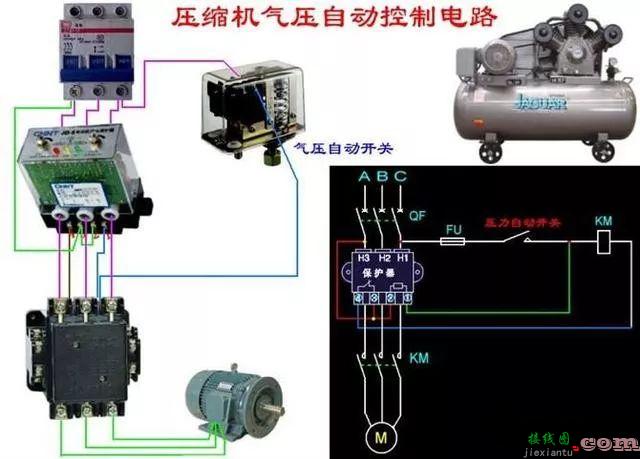 开关接线图断路器、接触器控制回路接线图  第92张